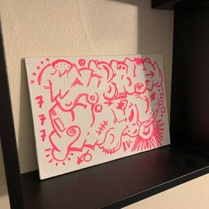 5”x 3” Personal art graffiti board